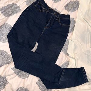 Women’s Blue Curvy High Rise Jeans